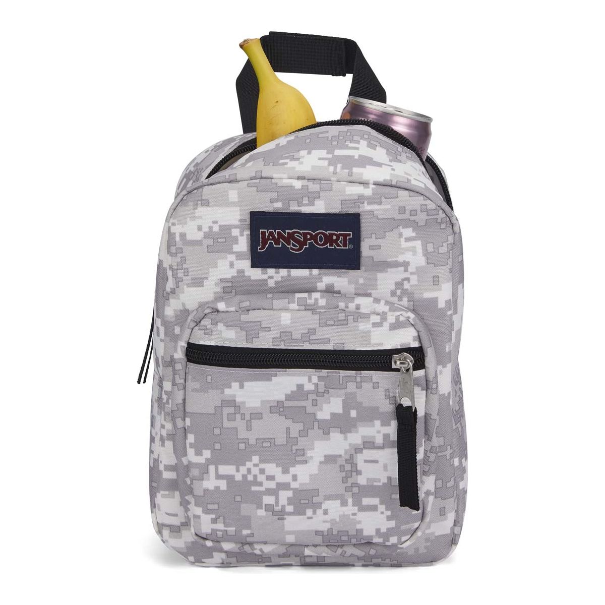 JanSport Big Break Lunch Bag - 8 Bit Camo