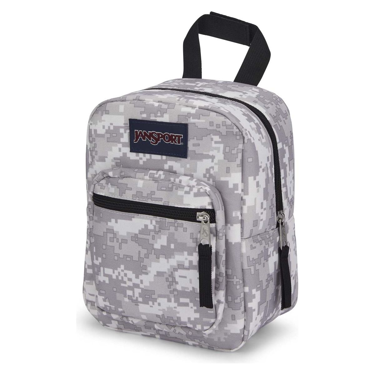 JanSport Big Break Lunch Bag - 8 Bit Camo