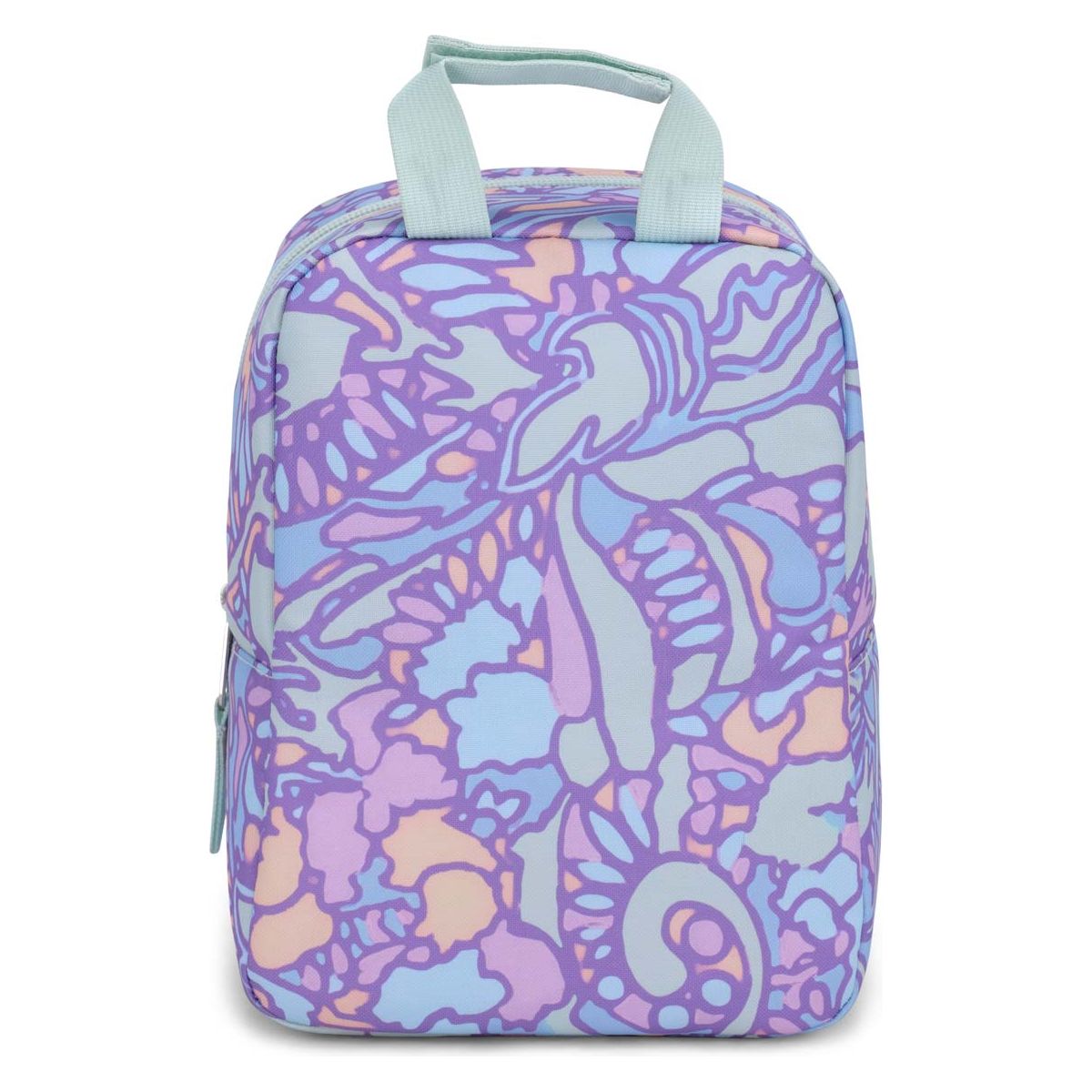 Sac à lunch Jansport Big Break - Lilas pastel floral fluide