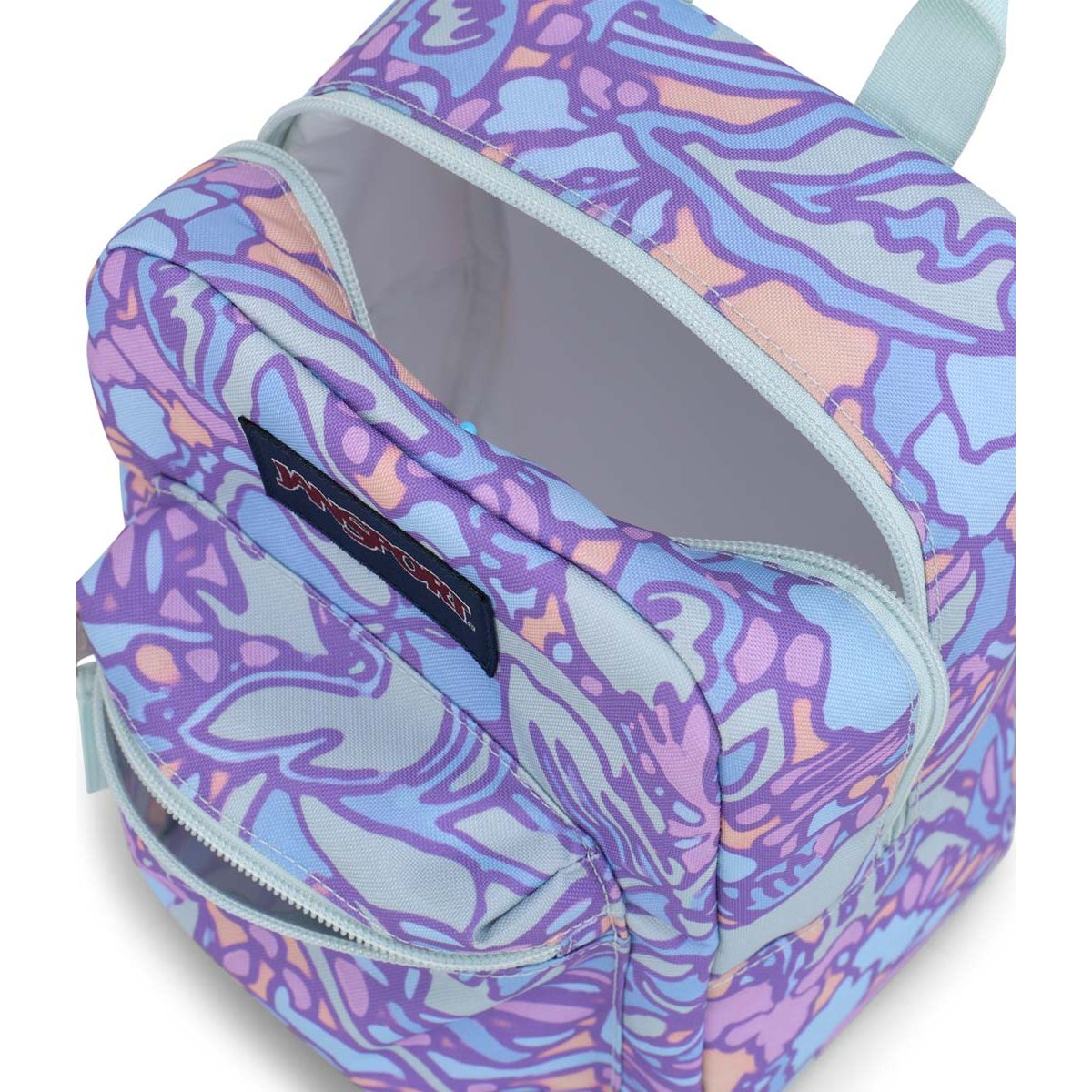 Sac à lunch Jansport Big Break - Lilas pastel floral fluide