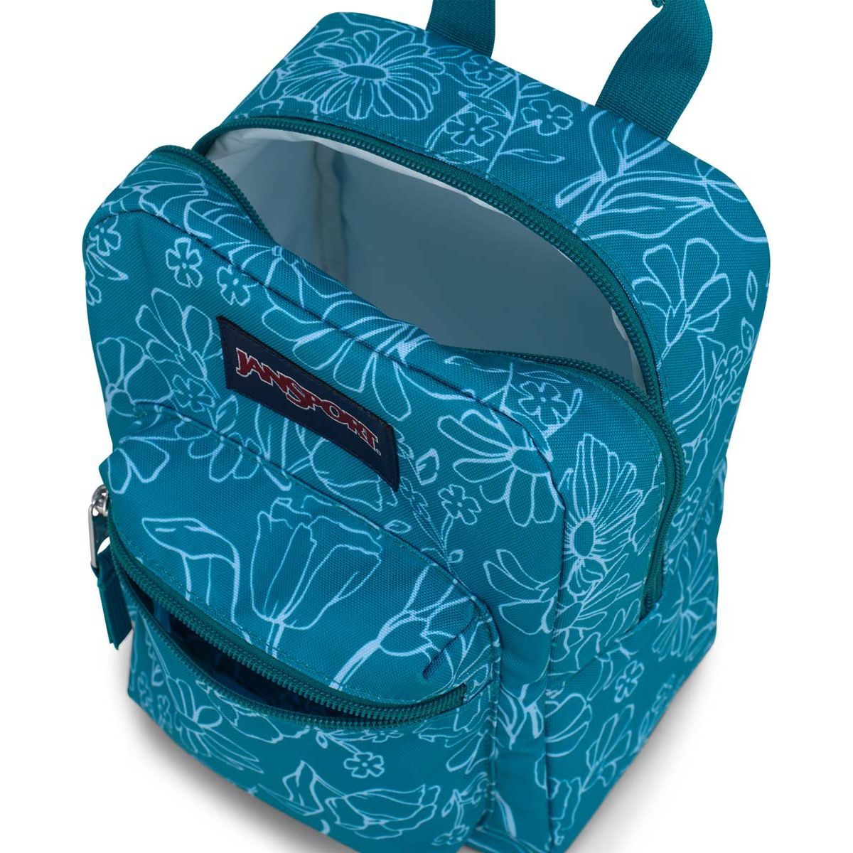 Jansport Big Break Sac à déjeuner – Délicieuses marguerites vertes