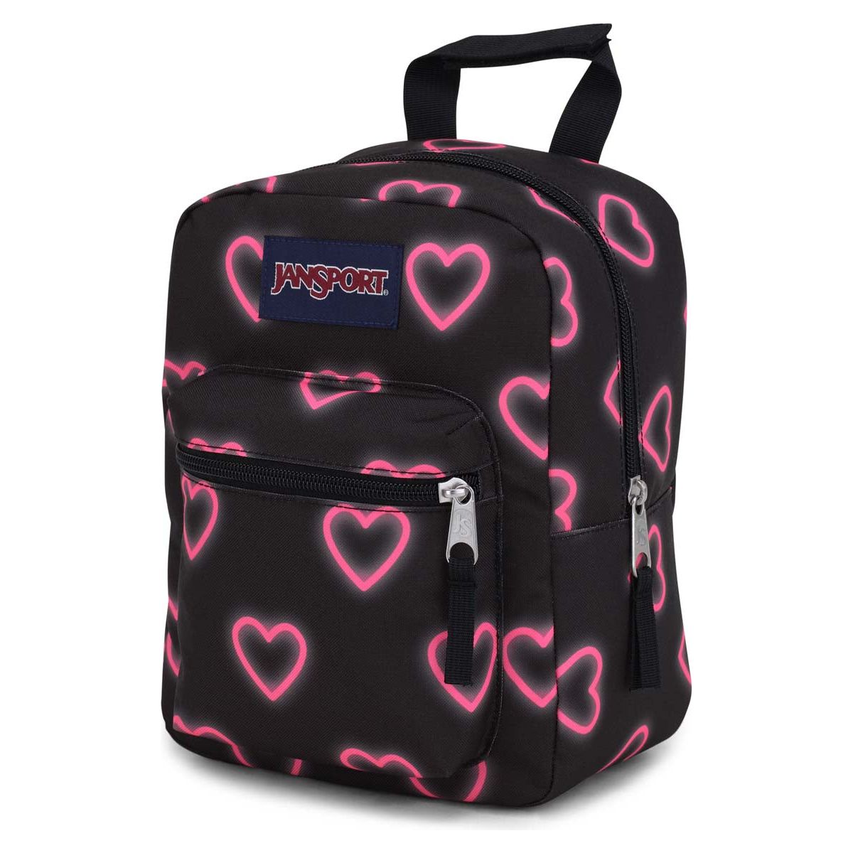 Sac à lunch Jansport Big Break - Happy Hearts Noir