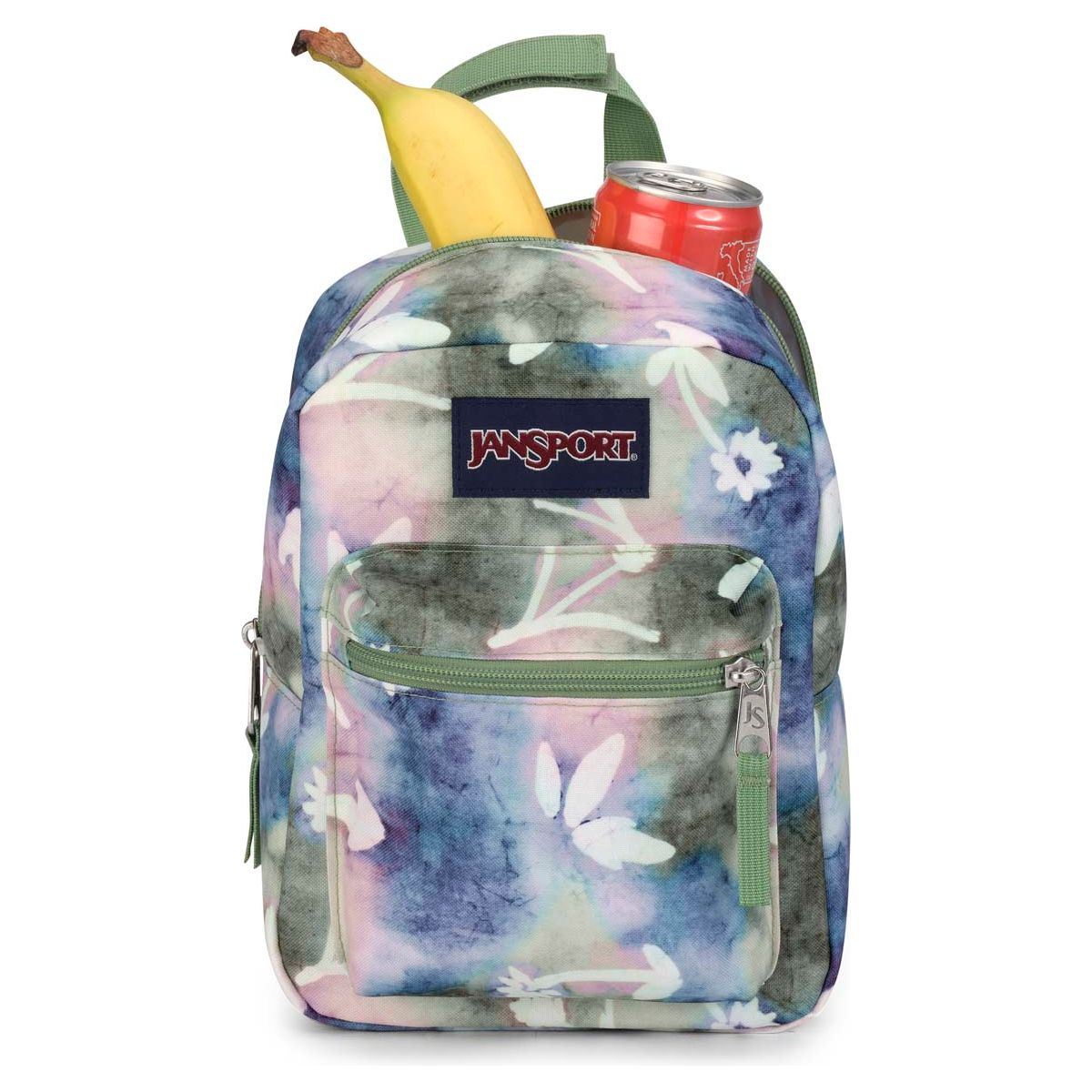 JanSport Big Break Lunch Bag - Dyed Flowers