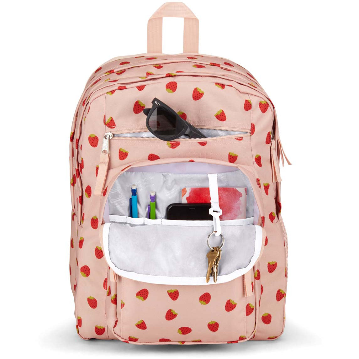 JanSport Big Student Sac à dos – Fraise Douche