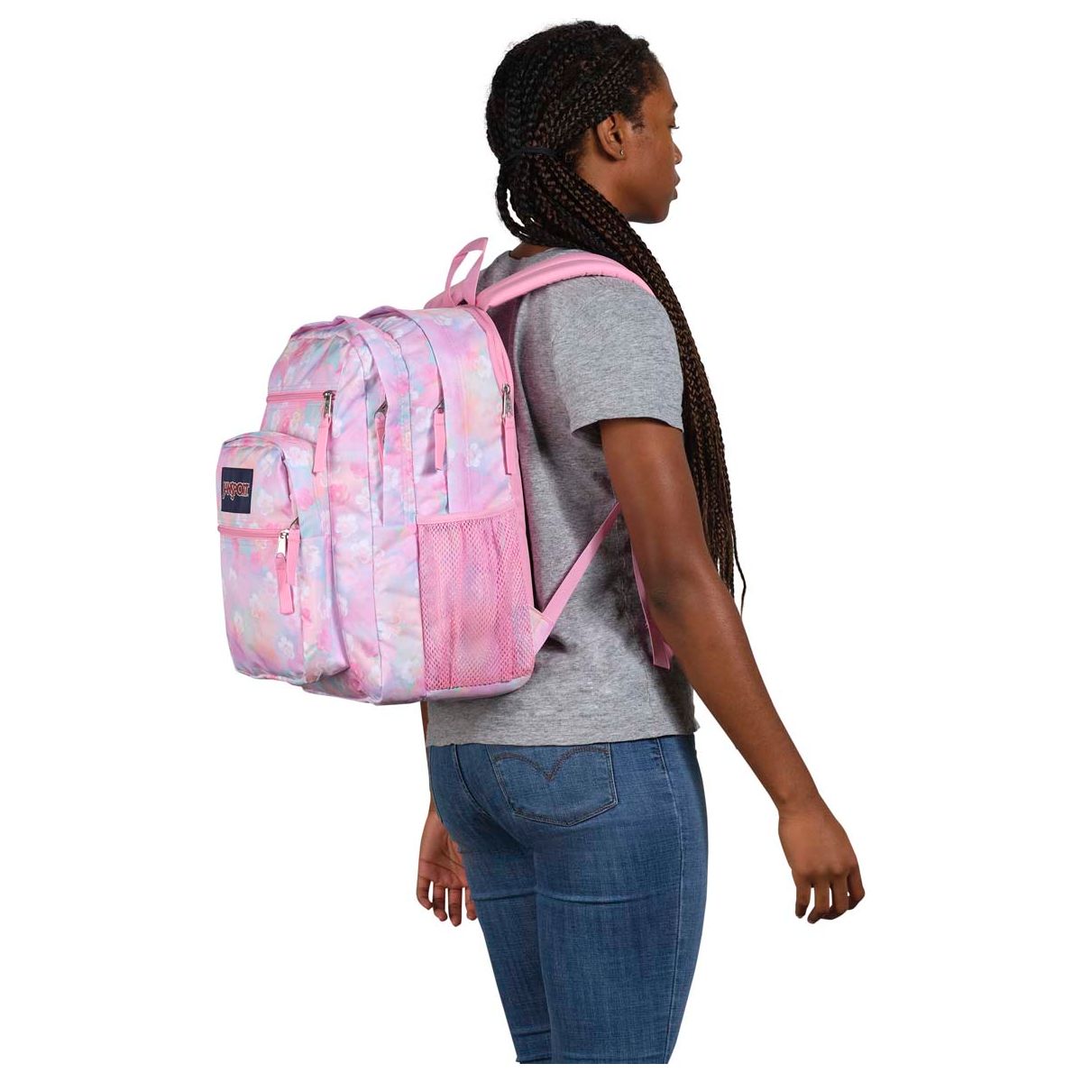 Sac à dos Jansport Big Student - Neon Daisy