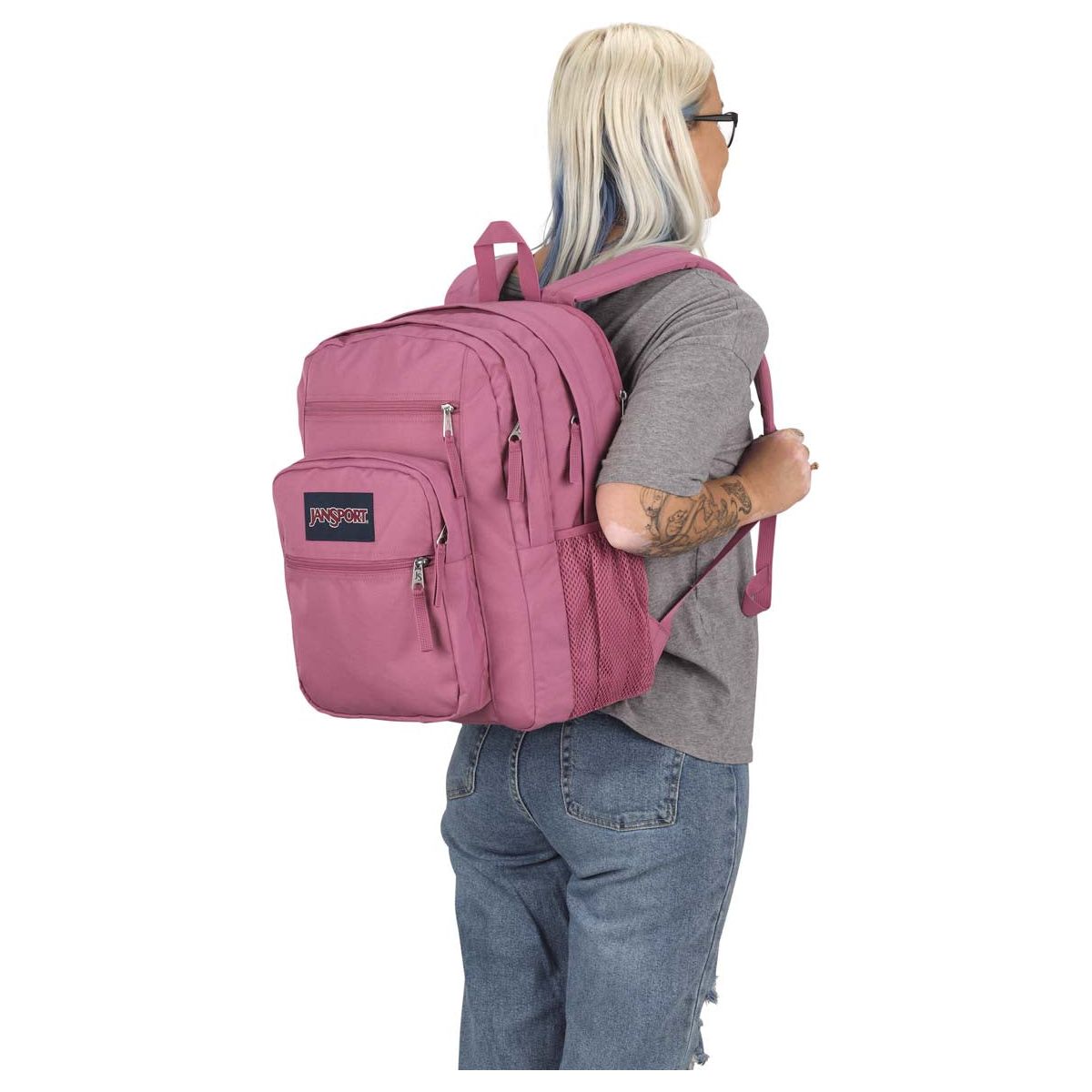 Sac à dos Jansport Big Student - Mauve Haze