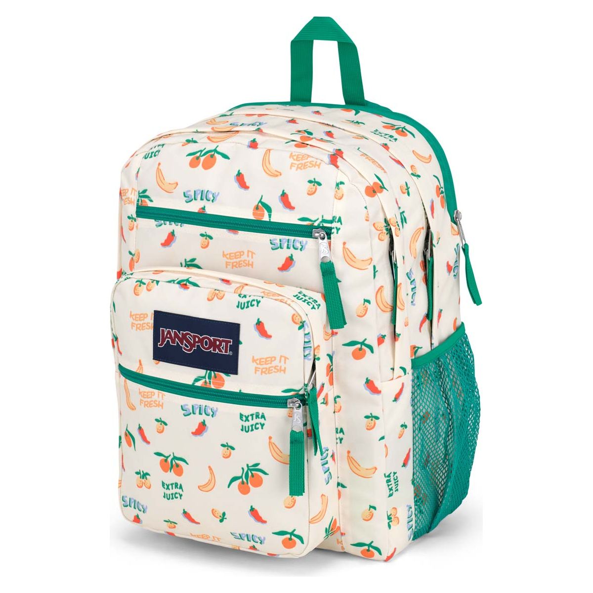 Jansport Big Student Backpack - Crème cinq par jour