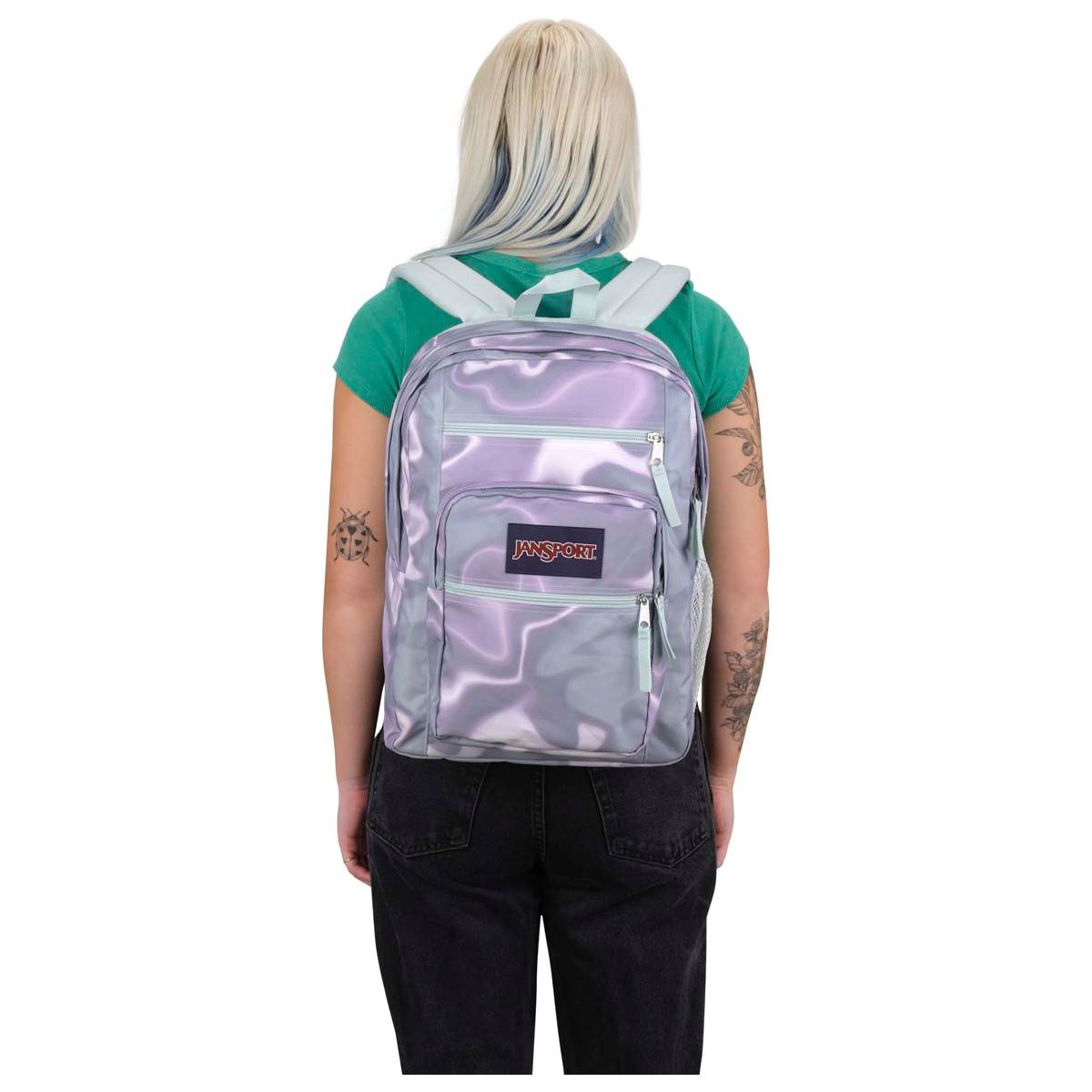 Sac à dos Jansport Big Student - Puddles Platine