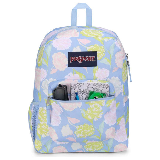 JanSport Cross Town Backpack – Autumn Tapestry Hydrangea