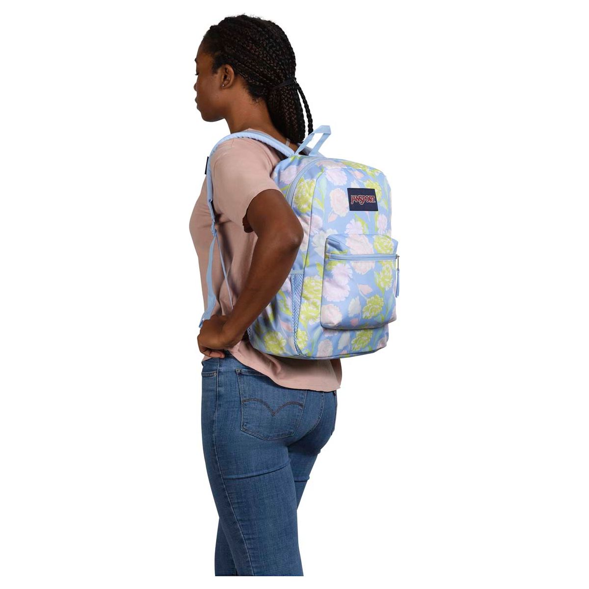 Sac à dos JanSport Cross Town – Tapisserie d'automne Hortensia