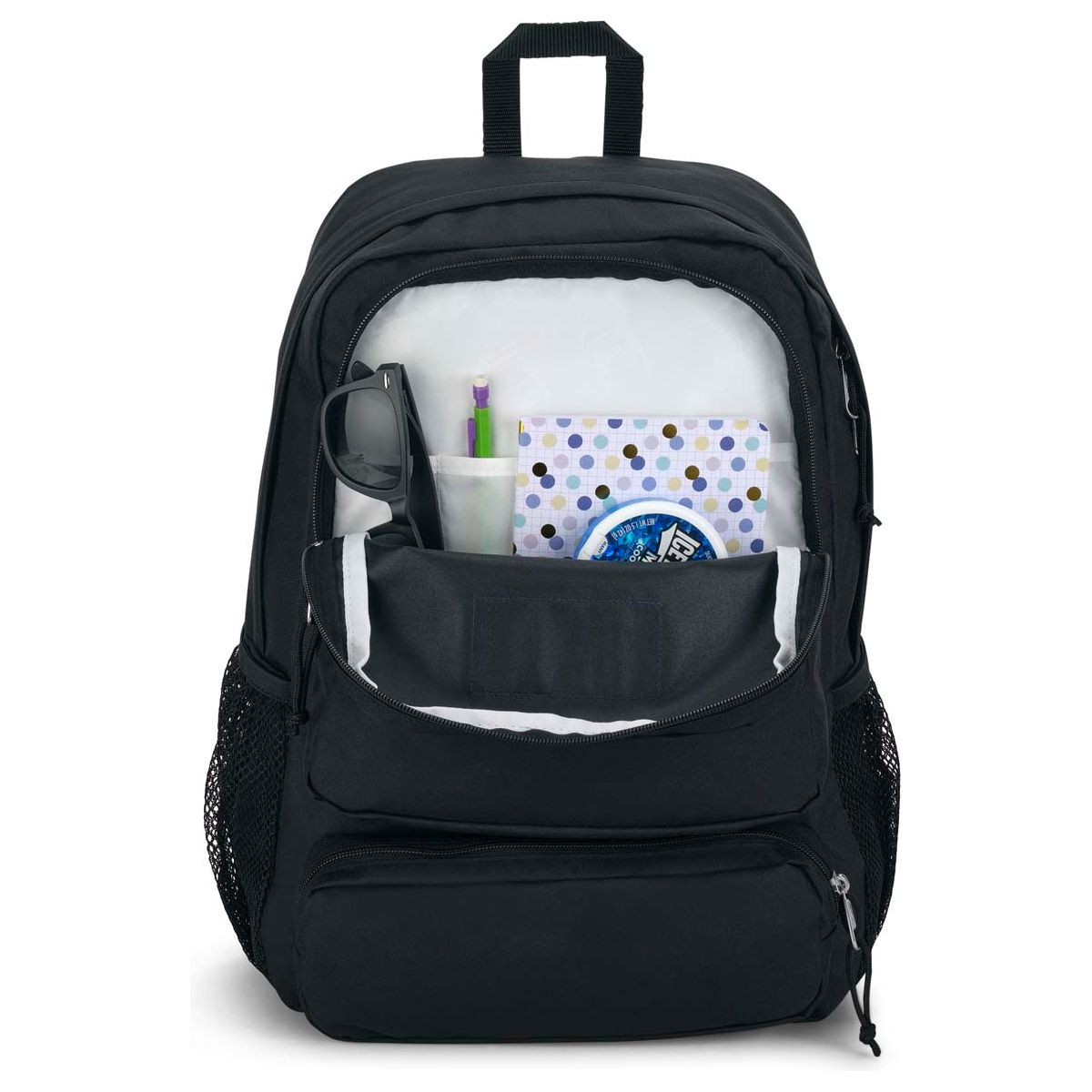 Jansport Doubleton Sac à dos pour ordinateur portable – Noir