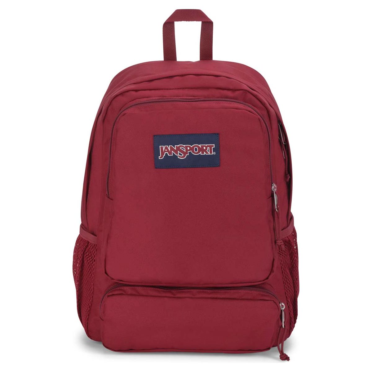 Sac à dos pour ordinateur portable Jansport Doubleton - Rouge Russett