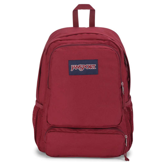 Jansport Doubleton Laptop Backpack - Russett Red