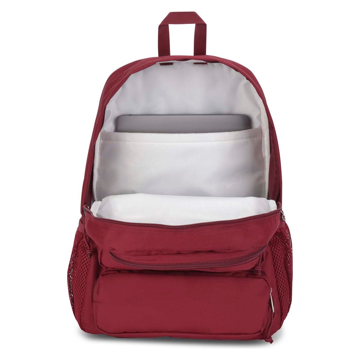 Sac à dos pour ordinateur portable Jansport Doubleton - Rouge Russett