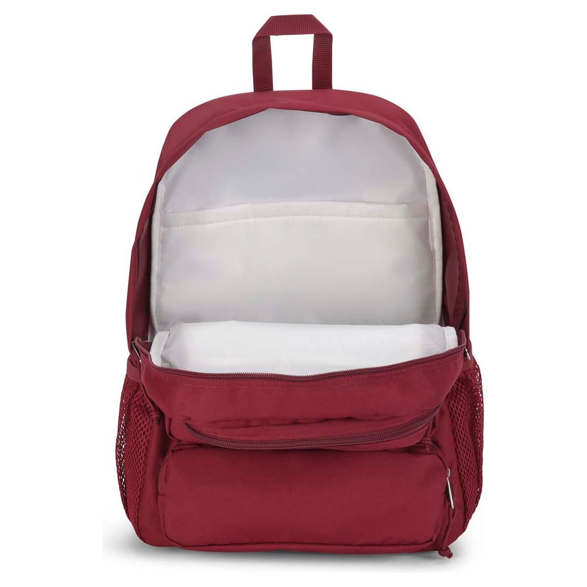 Sac à dos pour ordinateur portable Jansport Doubleton - Rouge Russett