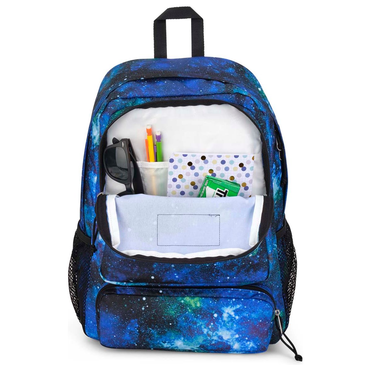 Sac dos pour ordinateur portable Jansport Doubleton Cyberspace Galaxy