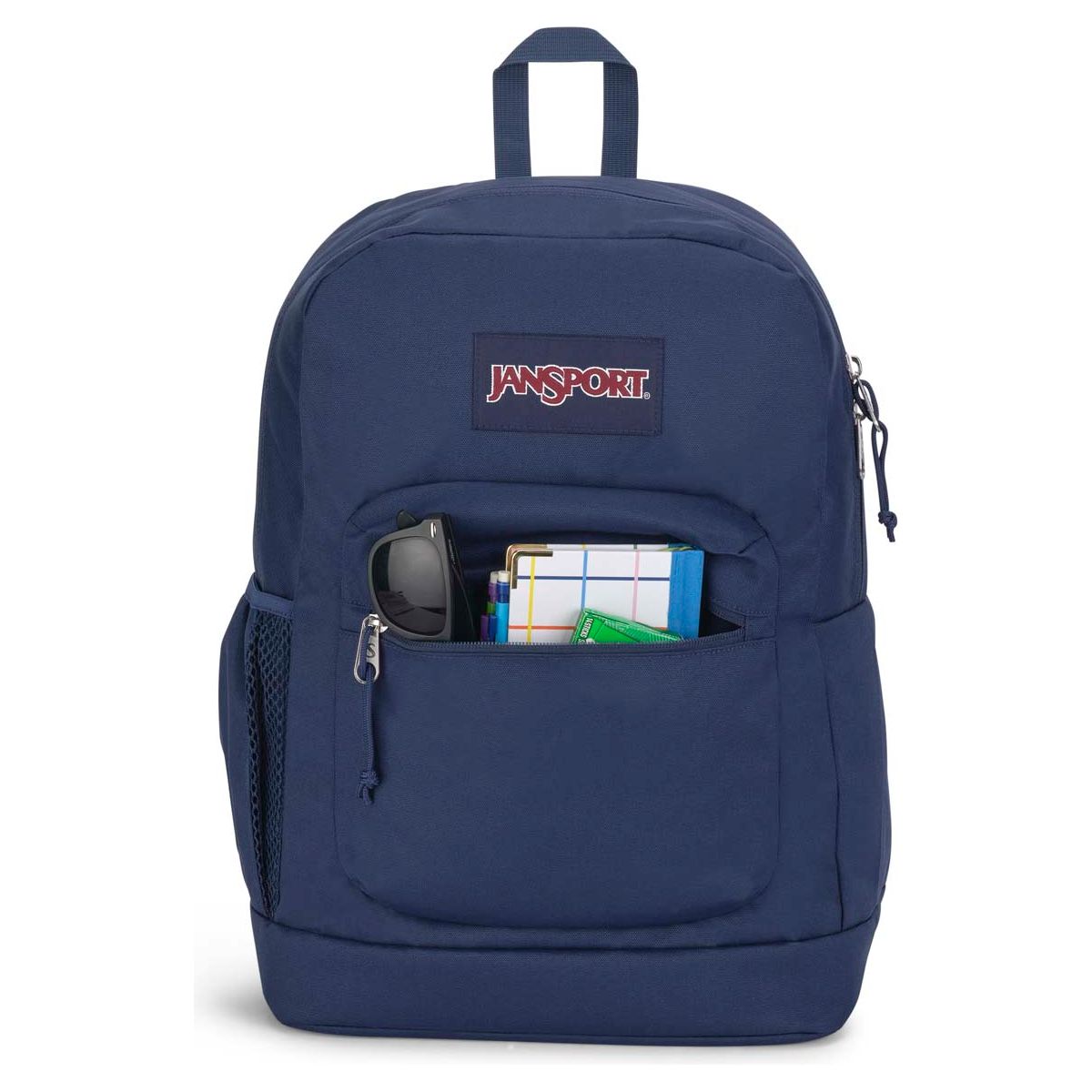 Sac à dos pour ordinateur portable JanSport Cross Town Plus - Marine