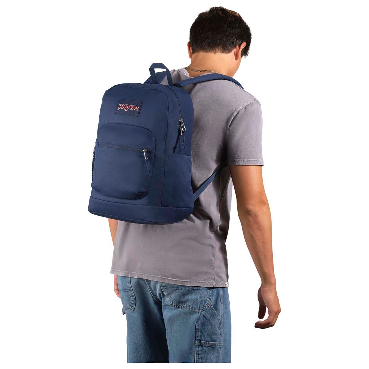 Sac à dos pour ordinateur portable JanSport Cross Town Plus - Marine