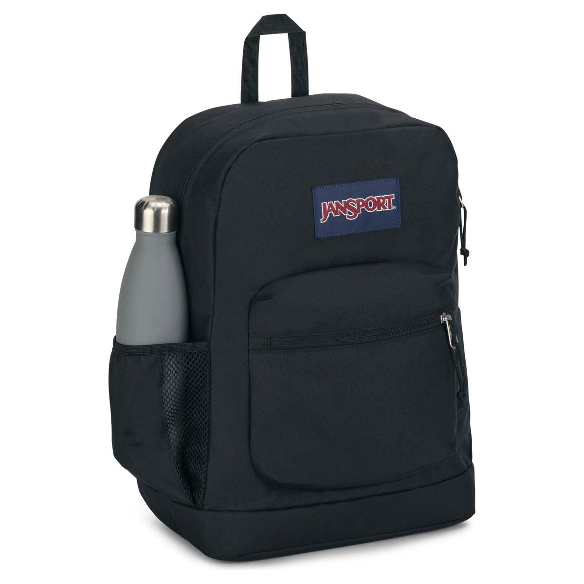 Sac à dos pour ordinateur portable JanSport Cross Town Plus - Noir