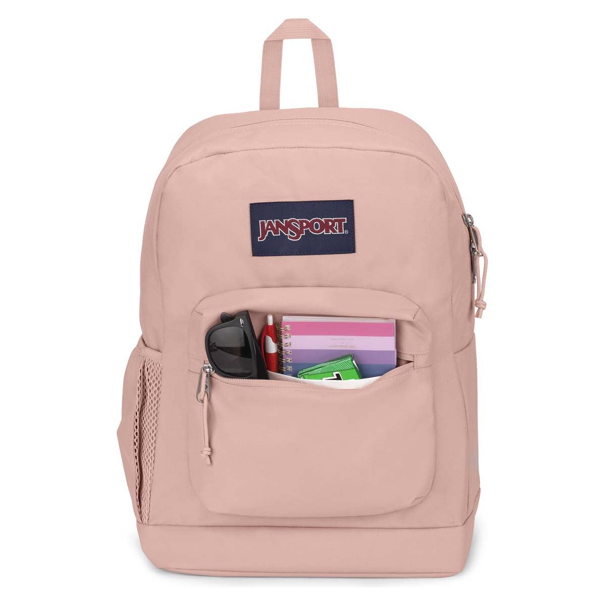 Sac à dos pour ordinateur portable JanSport Cross Town Plus - Misty Rose