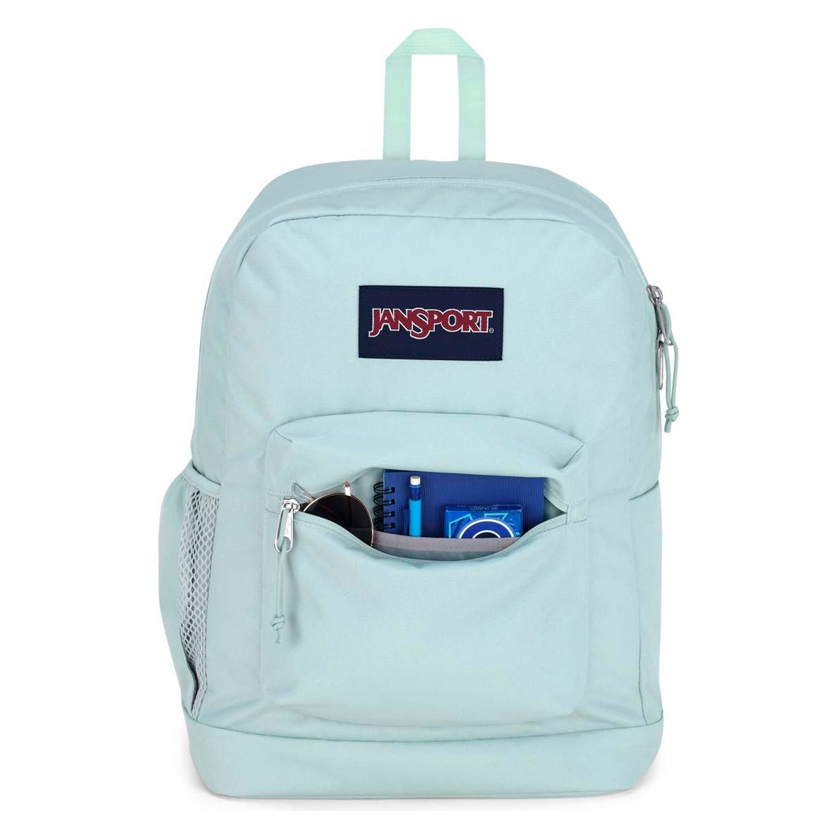 Sac à dos pour ordinateur portable JanSport Cross Town Plus - Menthe fraîche