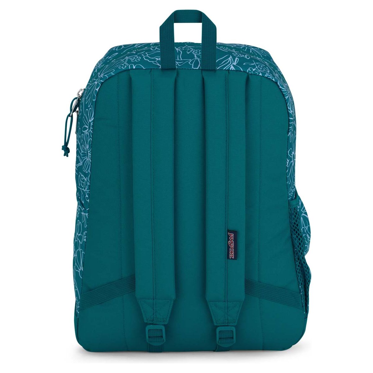 Sac à dos pour ordinateur portable JanSport Cross Town Plus - Delightful Daisies Green