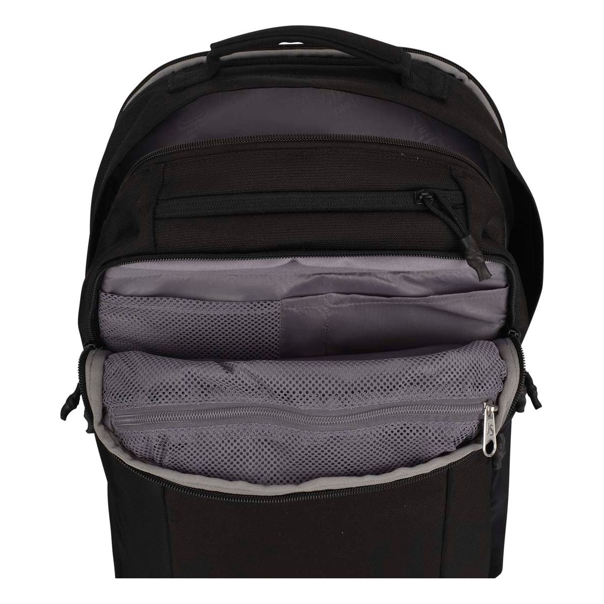 Sac à dos pour ordinateur portable JanSport Landing Pack - Noir