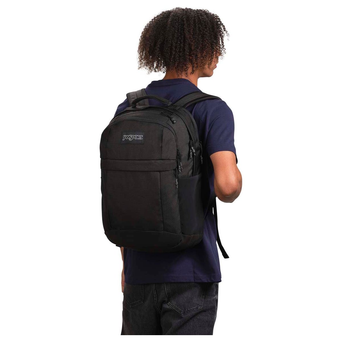 Sac à dos pour ordinateur portable JanSport Landing Pack - Noir