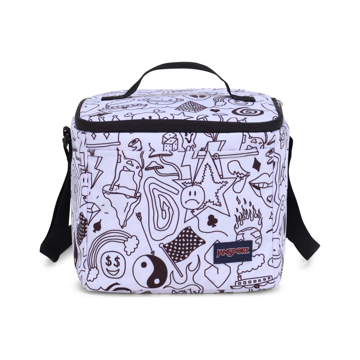 JanSport Super Snack Lunch Bag - Diffusion cassée