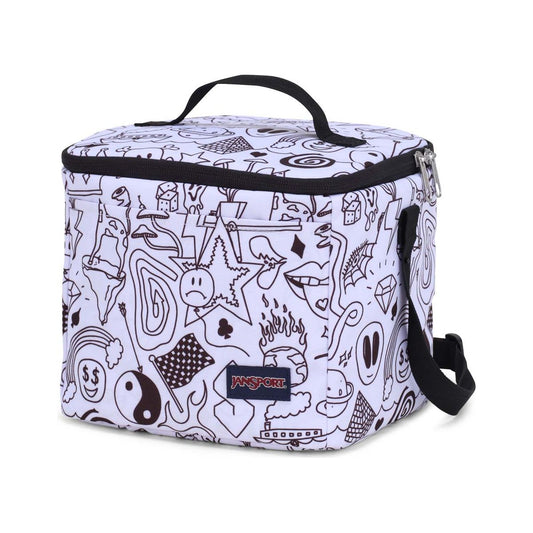 JanSport Super Snack Lunch Bag - Diffusion cassée