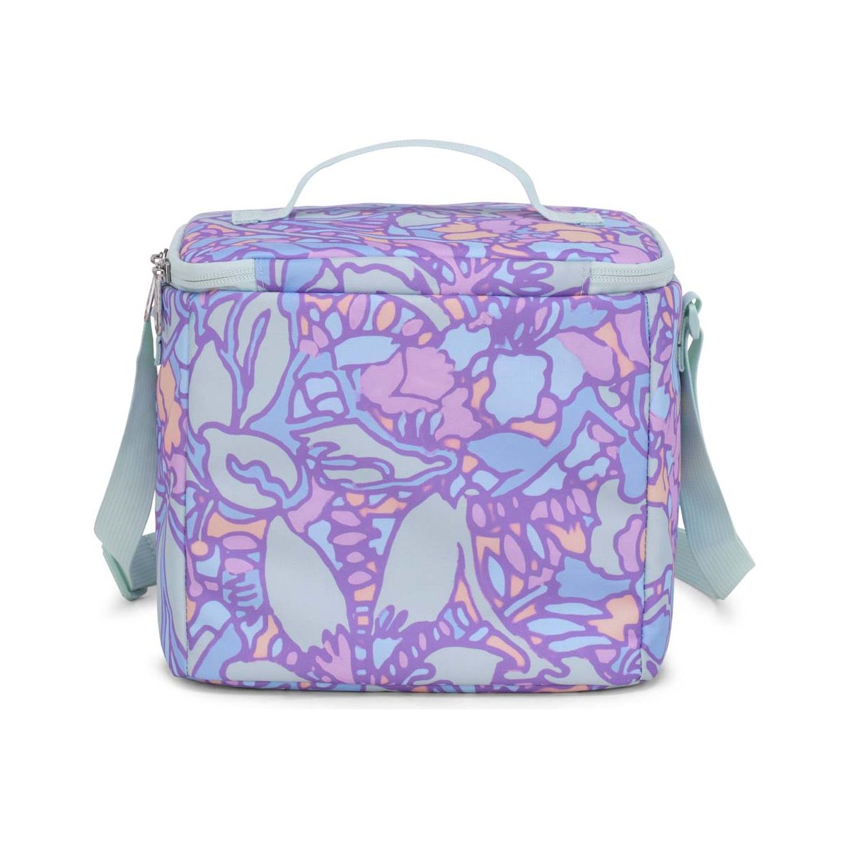 JanSport Super Snack Sac à lunch - Lilas pastel floral fluide