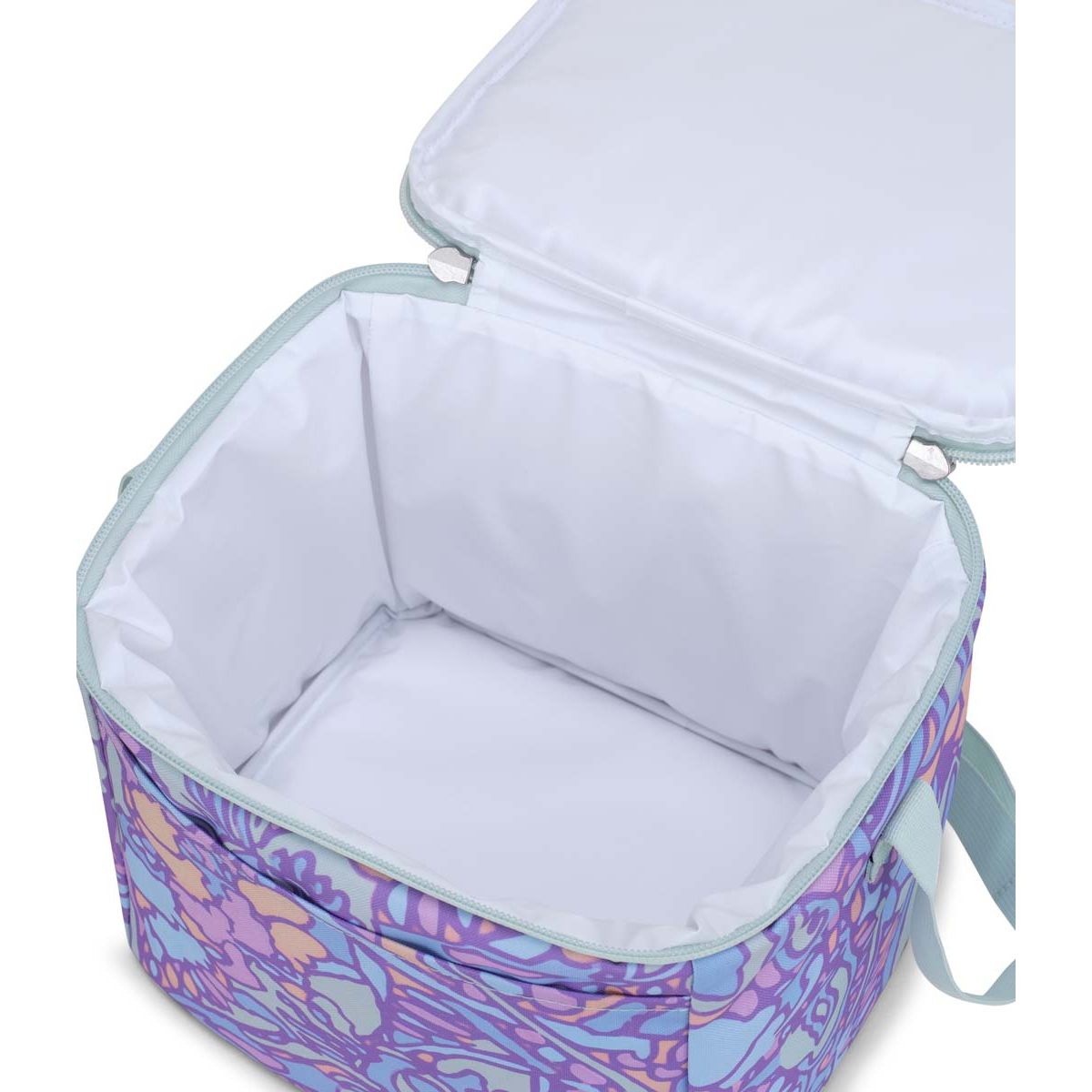 JanSport Super Snack Sac à lunch - Lilas pastel floral fluide