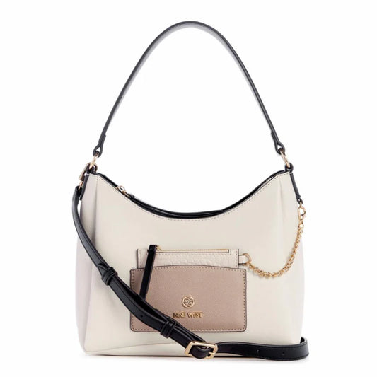 Nine West Maverick Top Zip Shoulder Bag - Milk Multi