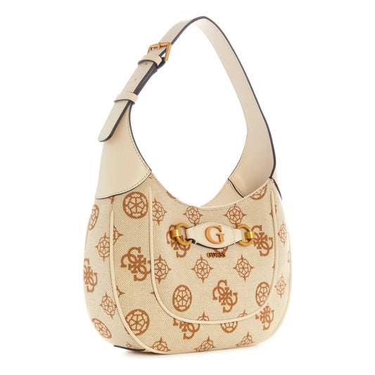 Guess Izzy Logo Hobo Bag