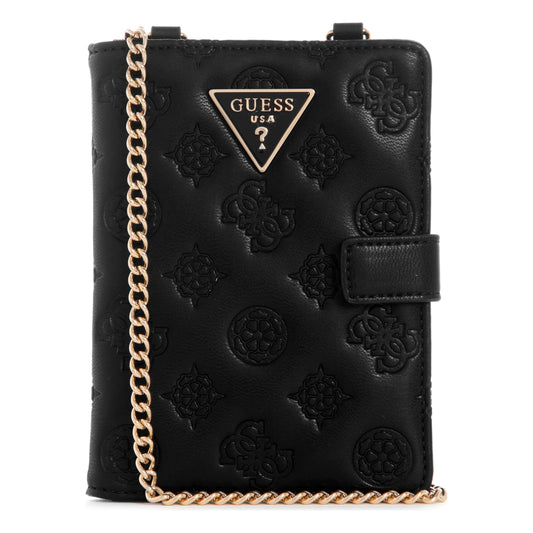 Guess La Femme Chain Passport Case - Black