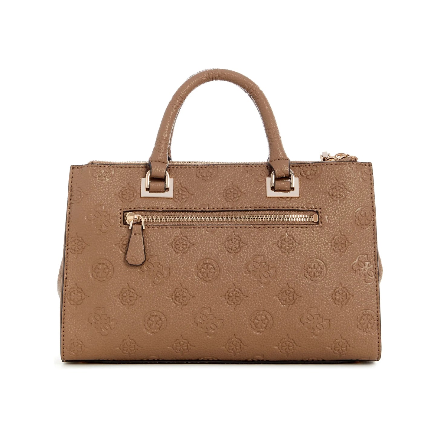 Guess Cresidia Status Satchel - Taupe foncé