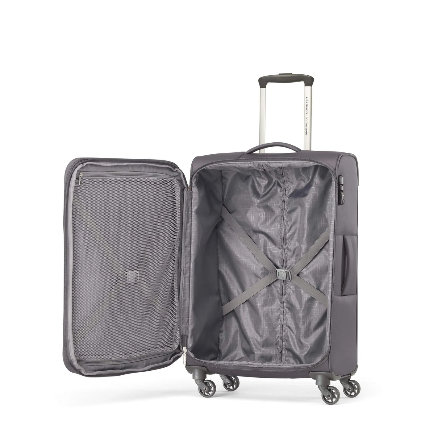 American Tourister Bayview NXT Spinner Softside Large Expandable Luggage