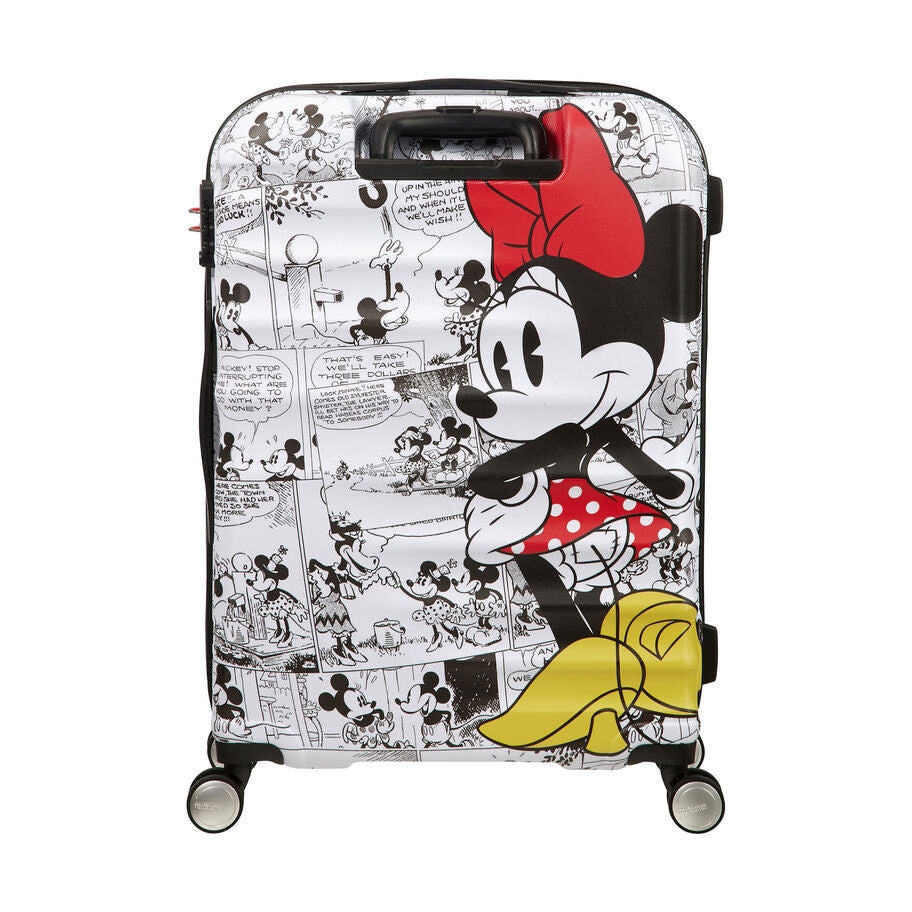 American Tourister Disney Wavebreaker Hardside Medium Luggage - Minnie Comics White