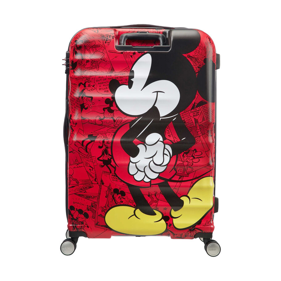 American Tourister Disney Wavebreaker Hardside Carry-On Luggage - Mickey Comics Red