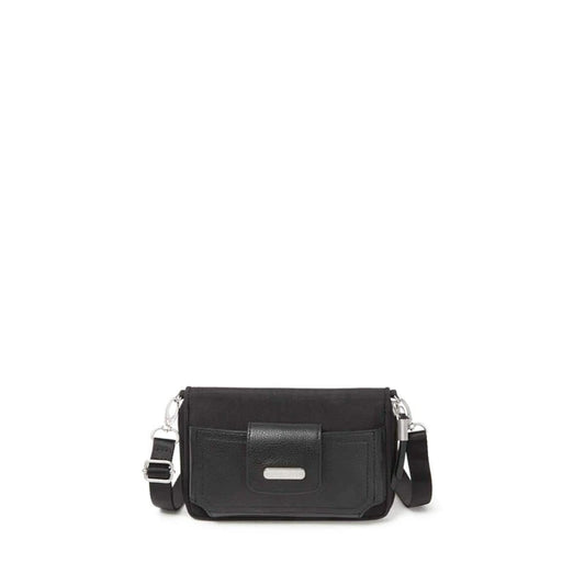 Baggallini RFID Phone Wallet Crossbody - Noir