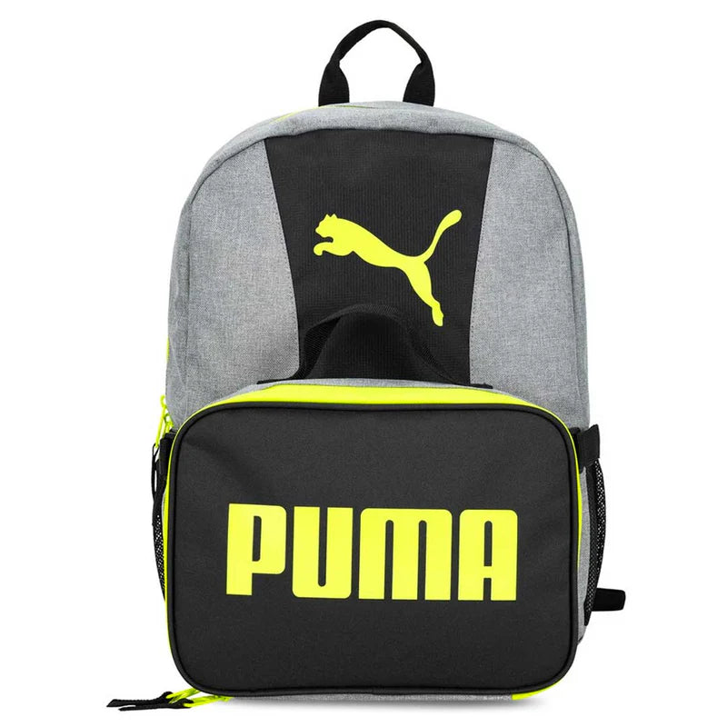 PUMA Evercat Duo Combo Sac à dos avec boîte à lunch - Gris