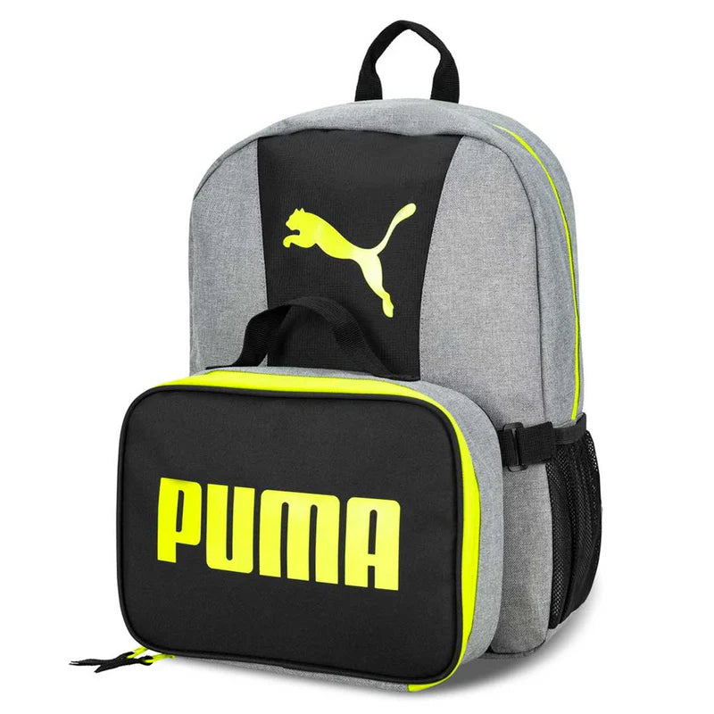 PUMA Evercat Duo Combo Sac à dos avec boîte à lunch - Gris