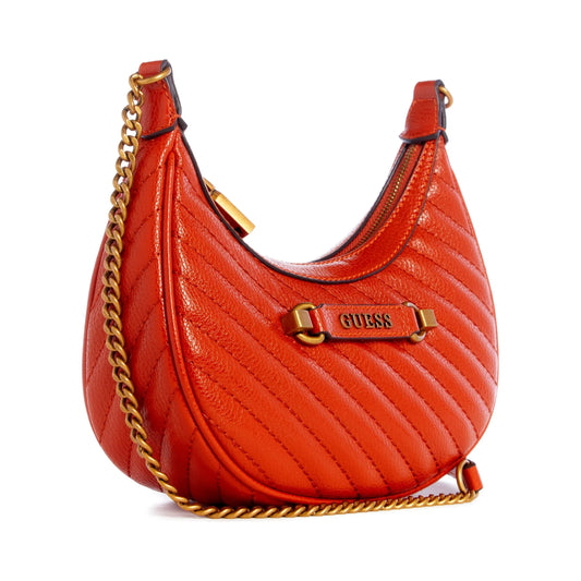 Devinez Sela Mini Crossbody Hobo - Gingembre