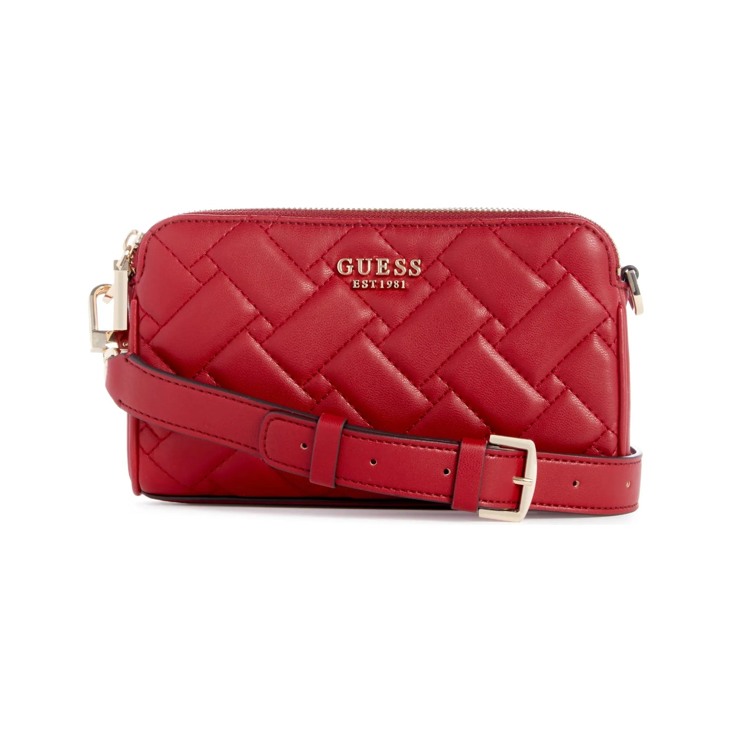 Guess Alanna Mini Status Sac à Bandoulière - Bordeaux