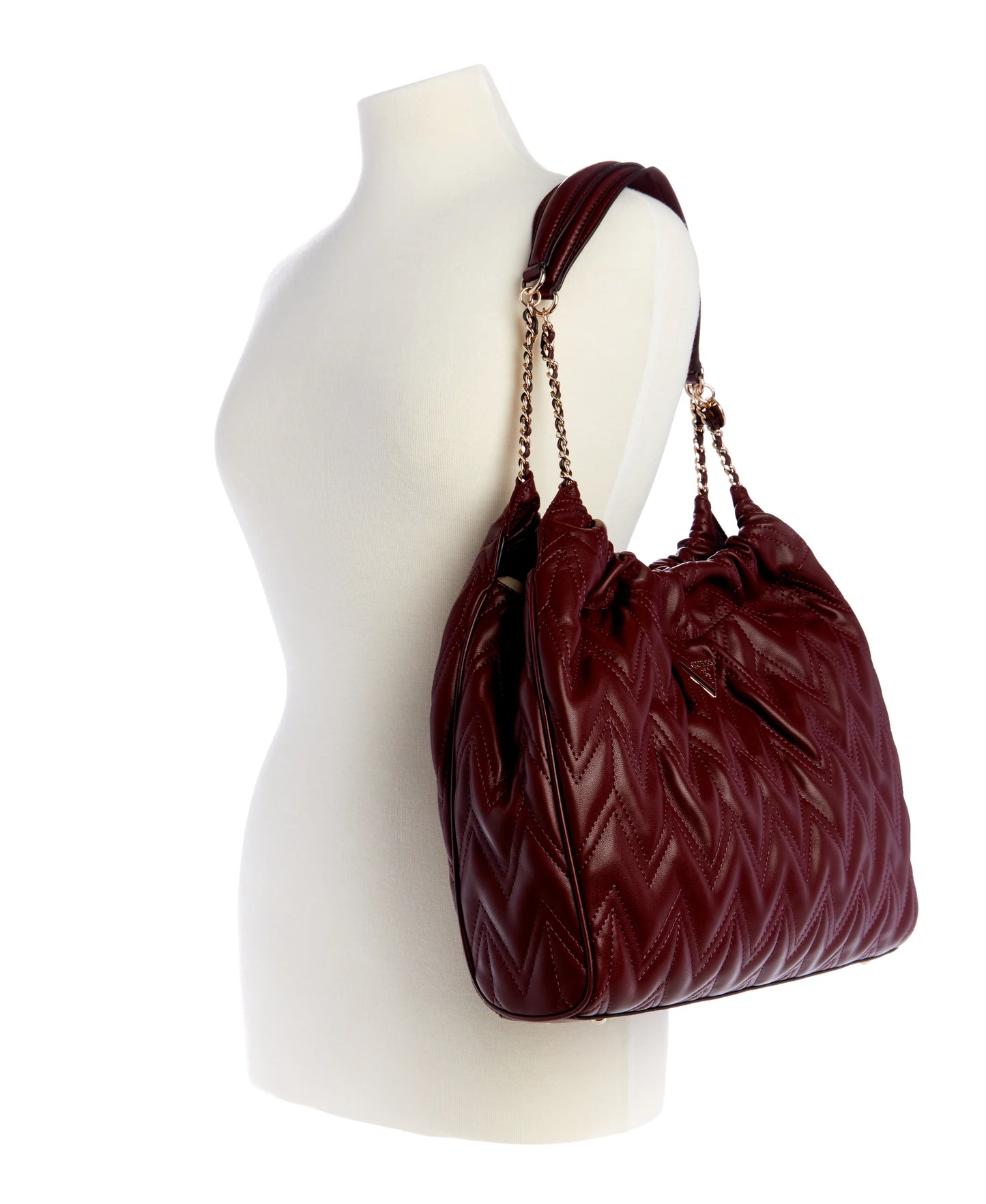 Guess Eda Large Hobo - Burgandy