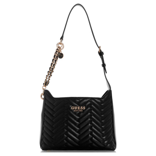 Guess Anning Shoulder Bag - Black