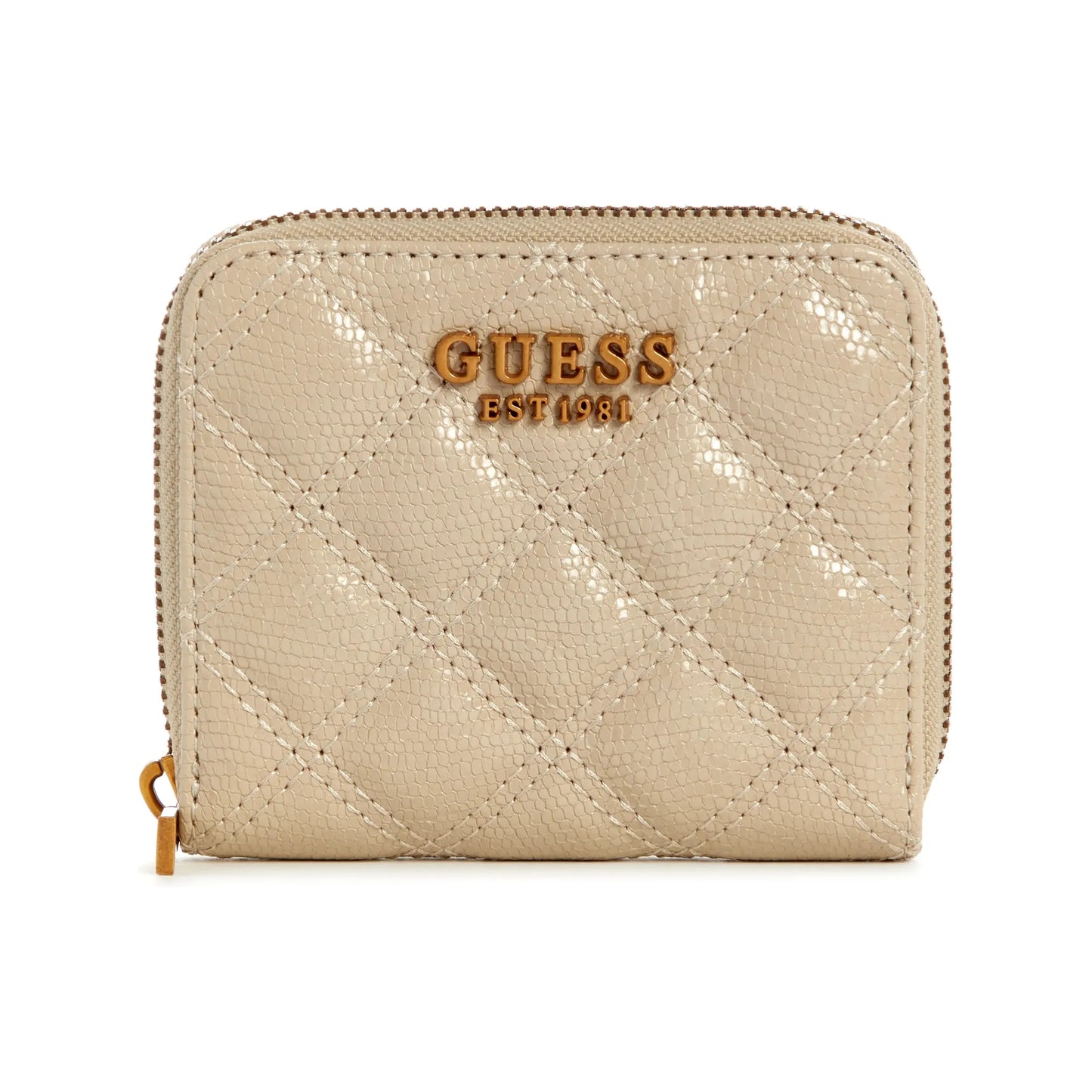 Guess Giully SLG Small Zip Around - Almond