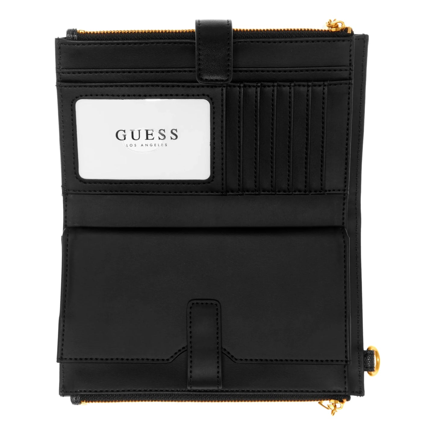 Guess Giully SLG Double Zip Organizer - Black