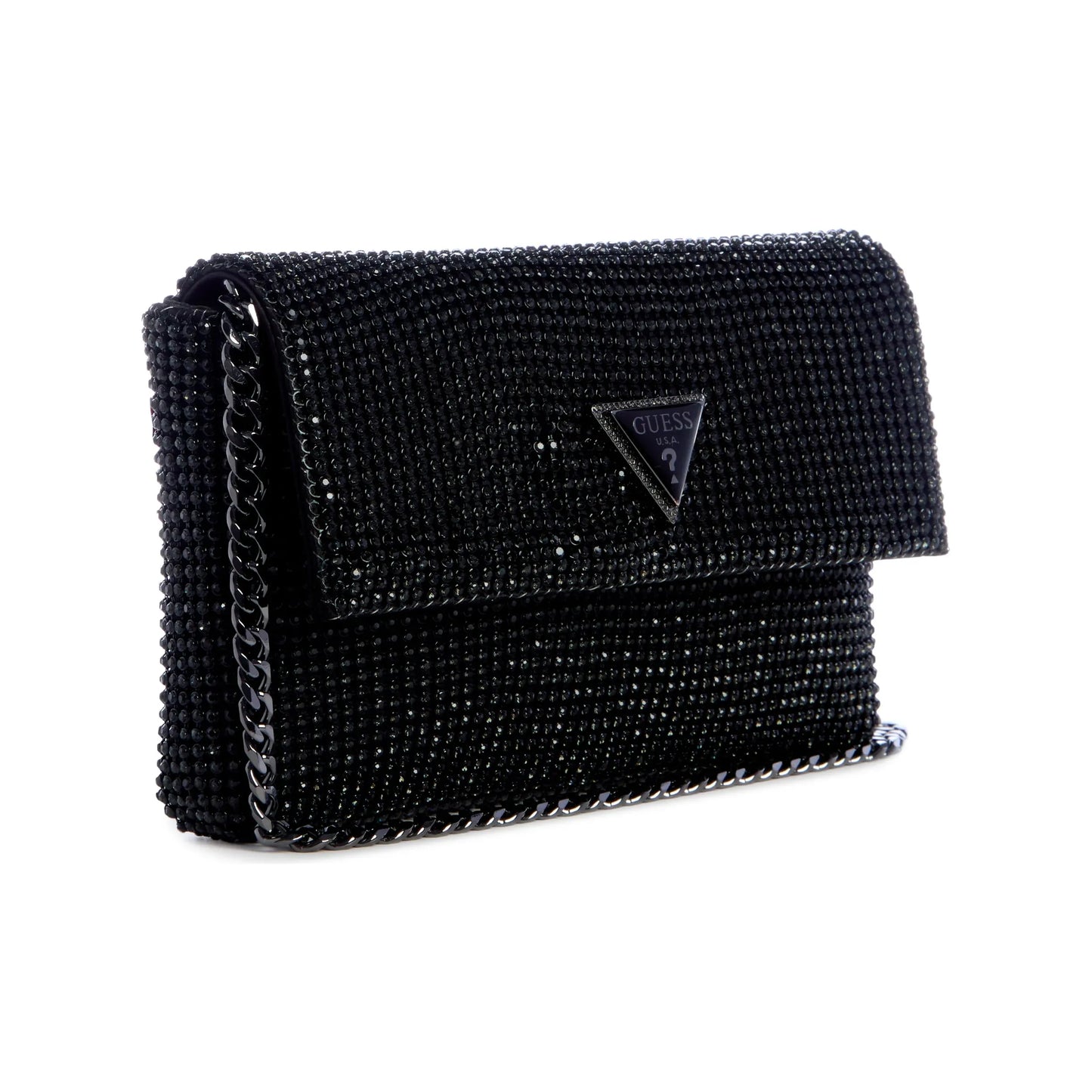 Guess Zalina Flap Clutch - Black