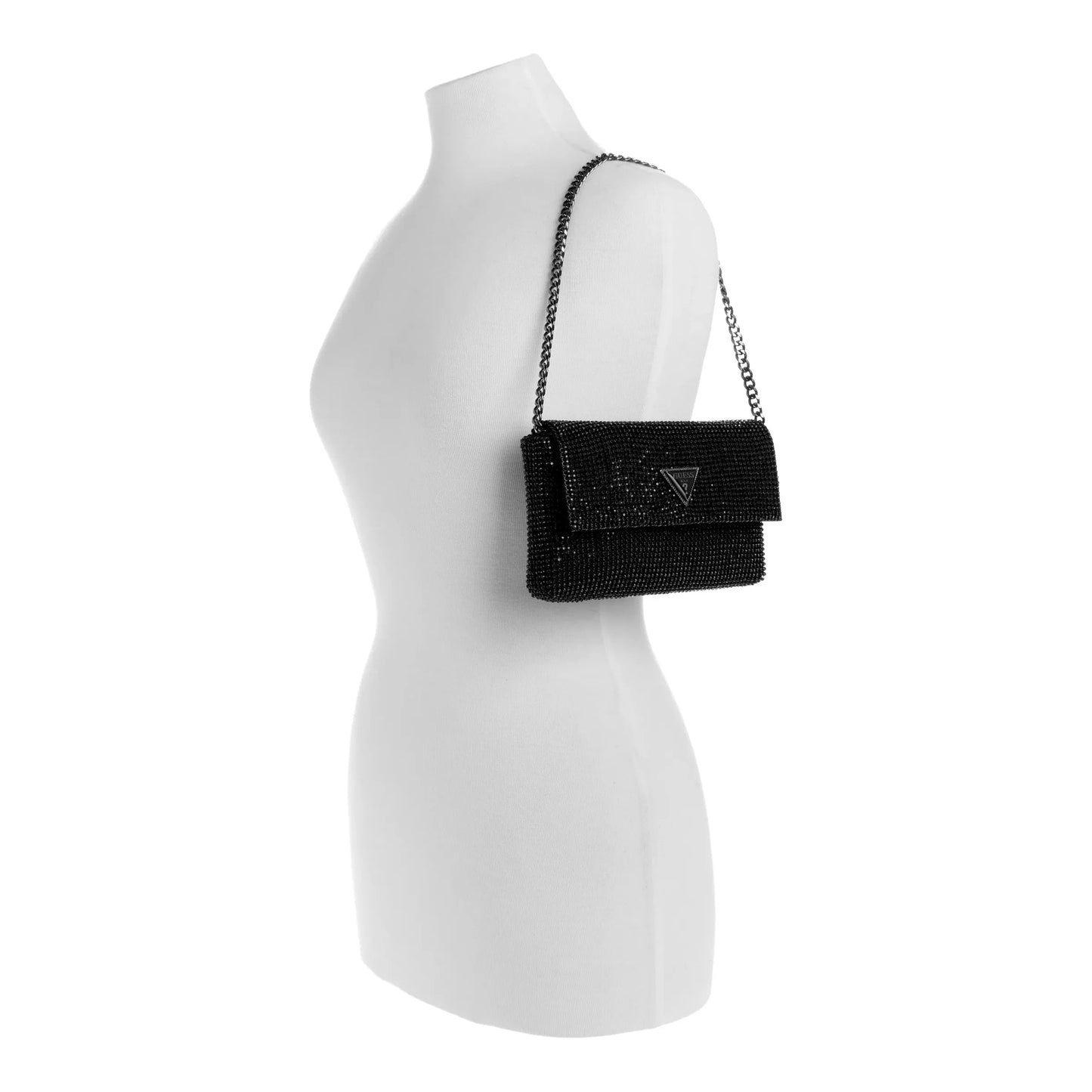 Guess Zalina Flap Clutch - Black